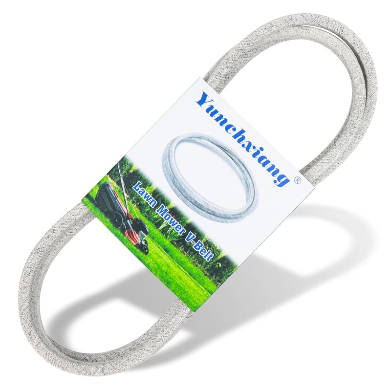 Dofank 532144959 Deck Belt Kevlar for 144959 Craftsman Deck Belt, Craftsman 42 inch Riding Mower LT1000, LT2000, YT3000, DYT4000, Replaces 130801, 160855, 138255, 532138255 - Aramid Cord, 1/2'' x 95'' - Image 1